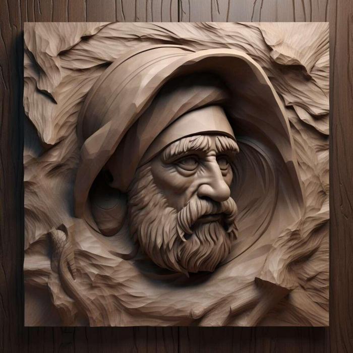 نموذج ثلاثي الأبعاد لآلة CNC 3D Art 